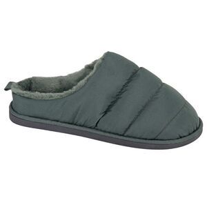Sleepers Mens Trevor Mule Slippers / Dark Grey